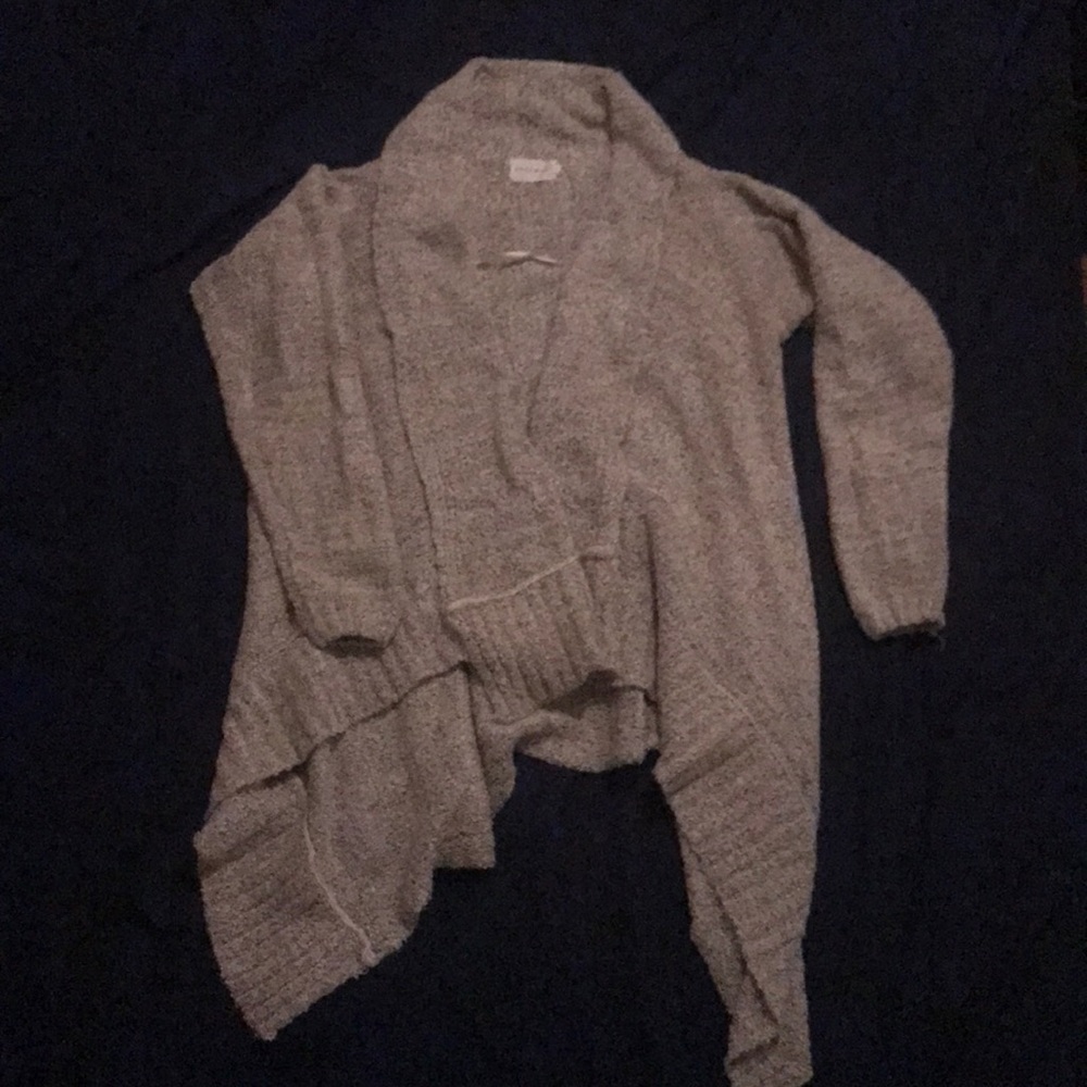 Cozy asymmetrical cardigan